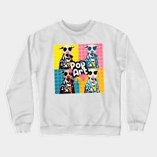 Pop Art Piglet Crewneck Sweatshirt